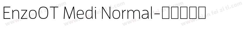 EnzoOT Medi Normal字体转换